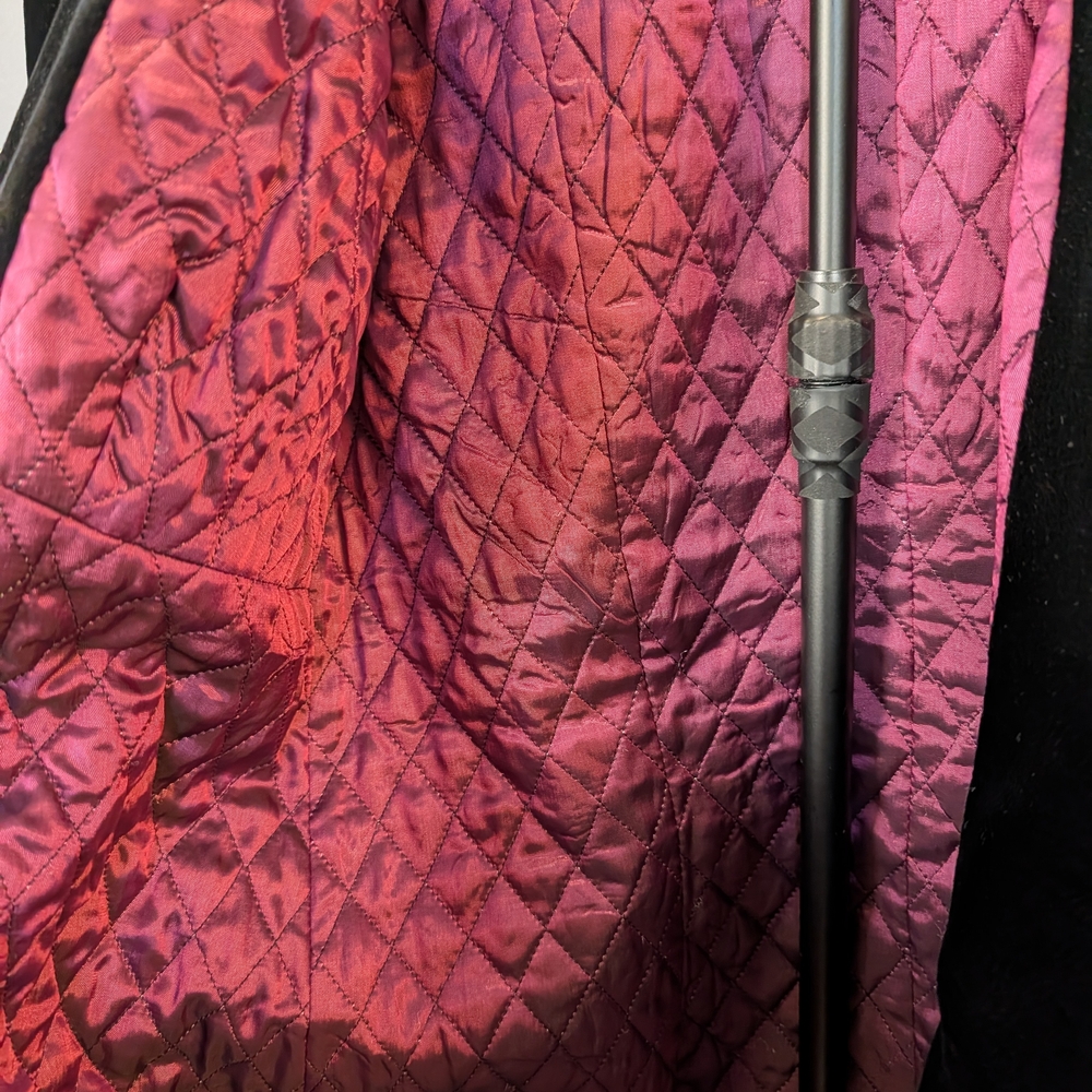 Nanette Lepore Elegant Black Velvet Cape like Jacket - Picture 4 of 11